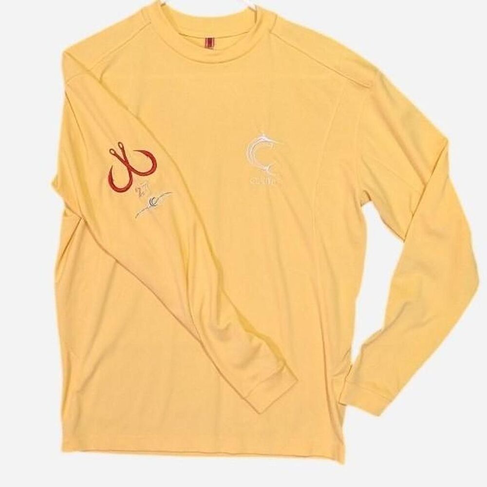 Montauk Tackle Co. Long Sleeve 50+ UPF Fishing Shirt, Size Medium